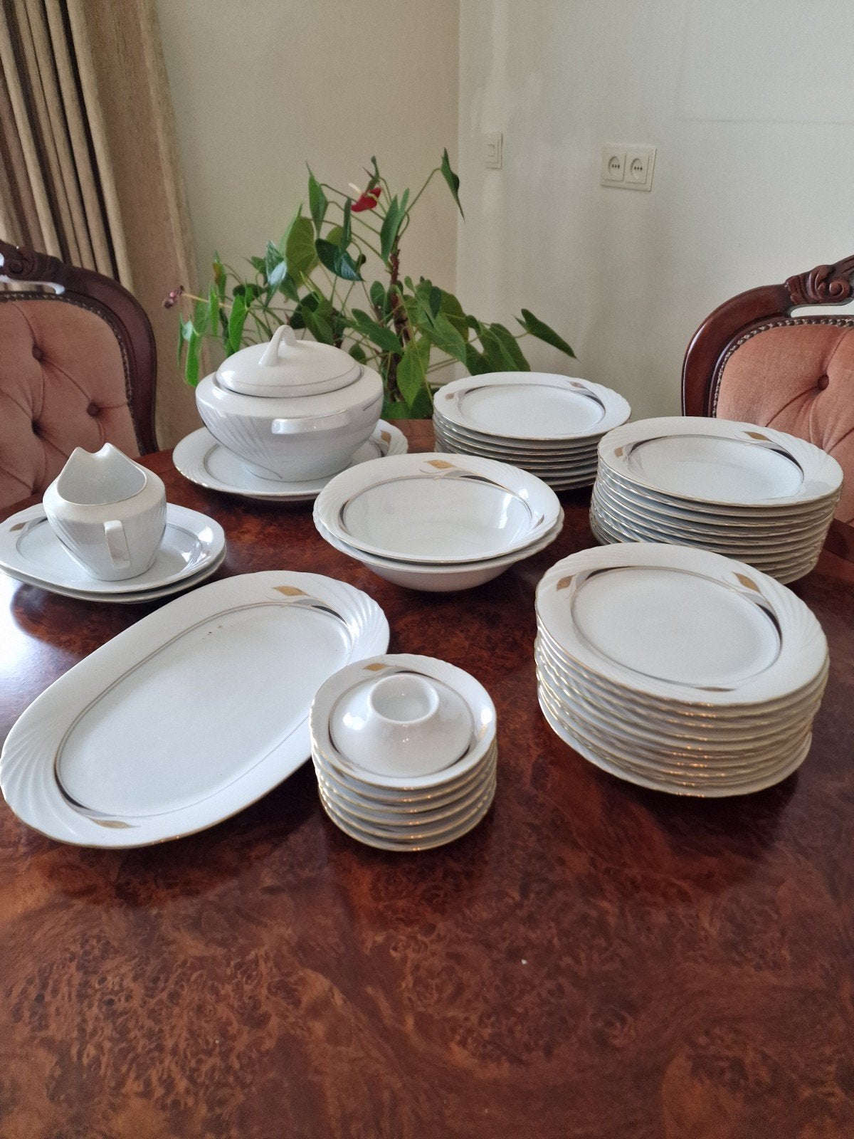 Bavaria Winterling servies, Ophalen