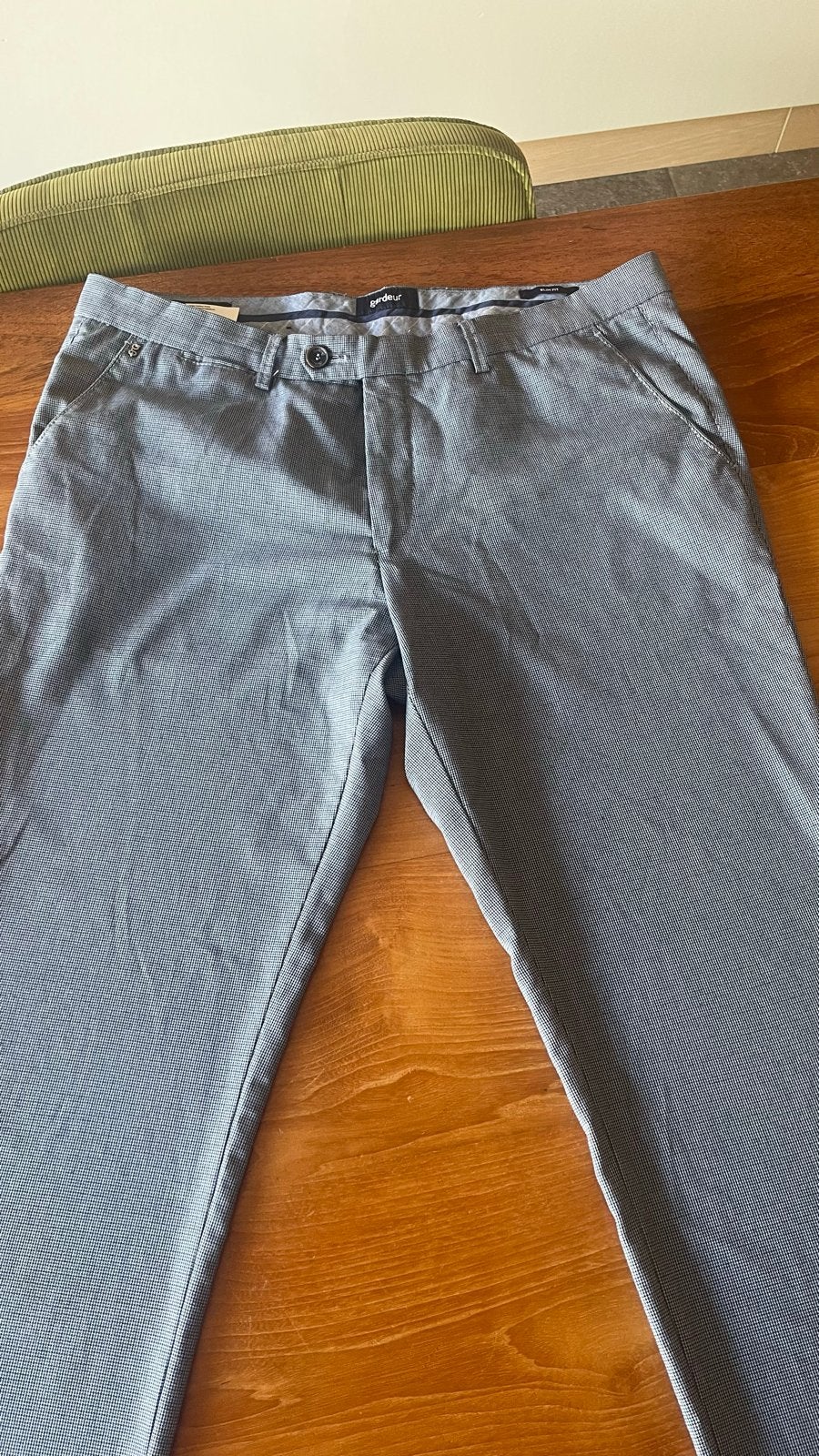 Gardeur Sonny-8 Heren Chino Broek - Maat 54, Kleding | Heren, Ophalen of Verzenden, Nieuw, Maat 52/54 (L), Grijs