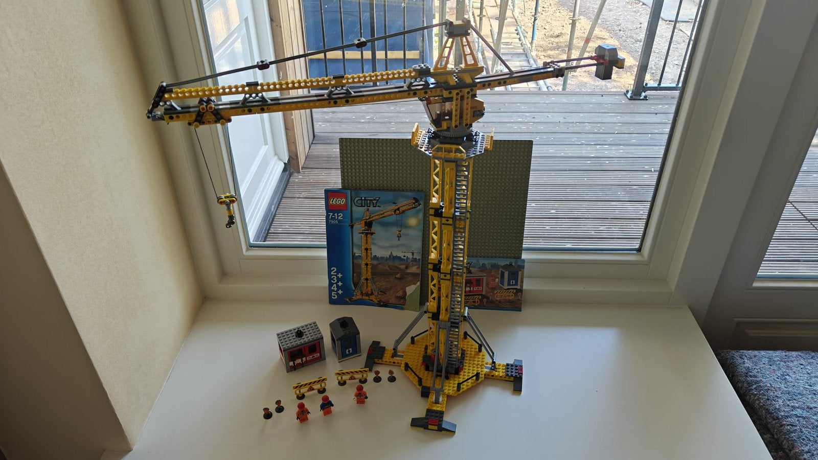 Lego city building crane 7905, Kinderen en Baby's, Speelgoed | Duplo en Lego, Lego, Ophalen of Verzenden, Complete set, City