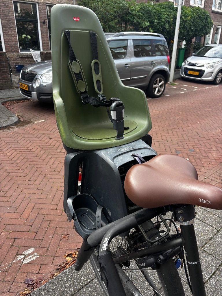 Bobike fietsstoel, Fietsen en Brommers, Fietsaccessoires | Fietsstoeltjes, Achterzitje, Bobike, Ophalen, 15 t/m 25 kg