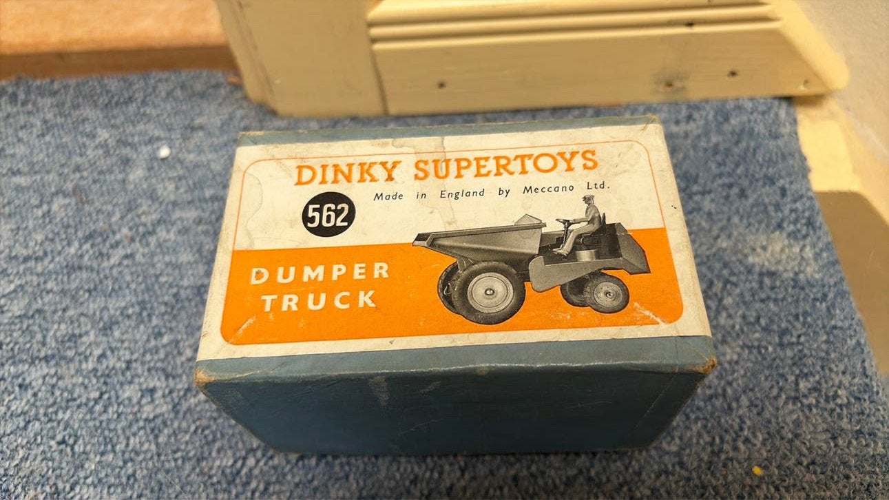 Dinky toys 562 supertoys  Dumper Truck in doos, Ophalen of Verzenden