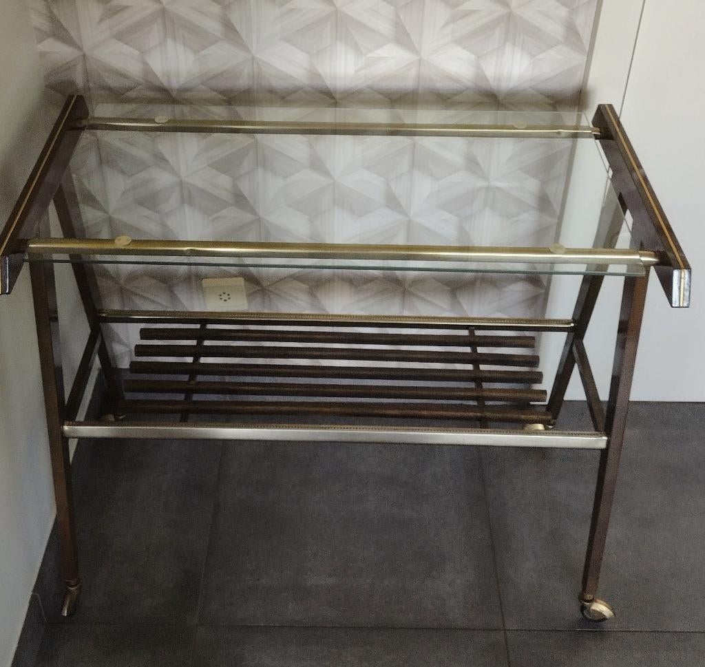 Vintage bijzettafeltje jaren 60, Ophalen, Huis en Inrichting