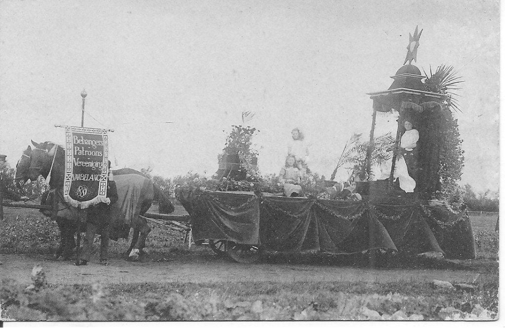 Historisch-allegorische optocht Groningen 1913, Ophalen of Verzenden, Voor 1920, Ongelopen, Groningen