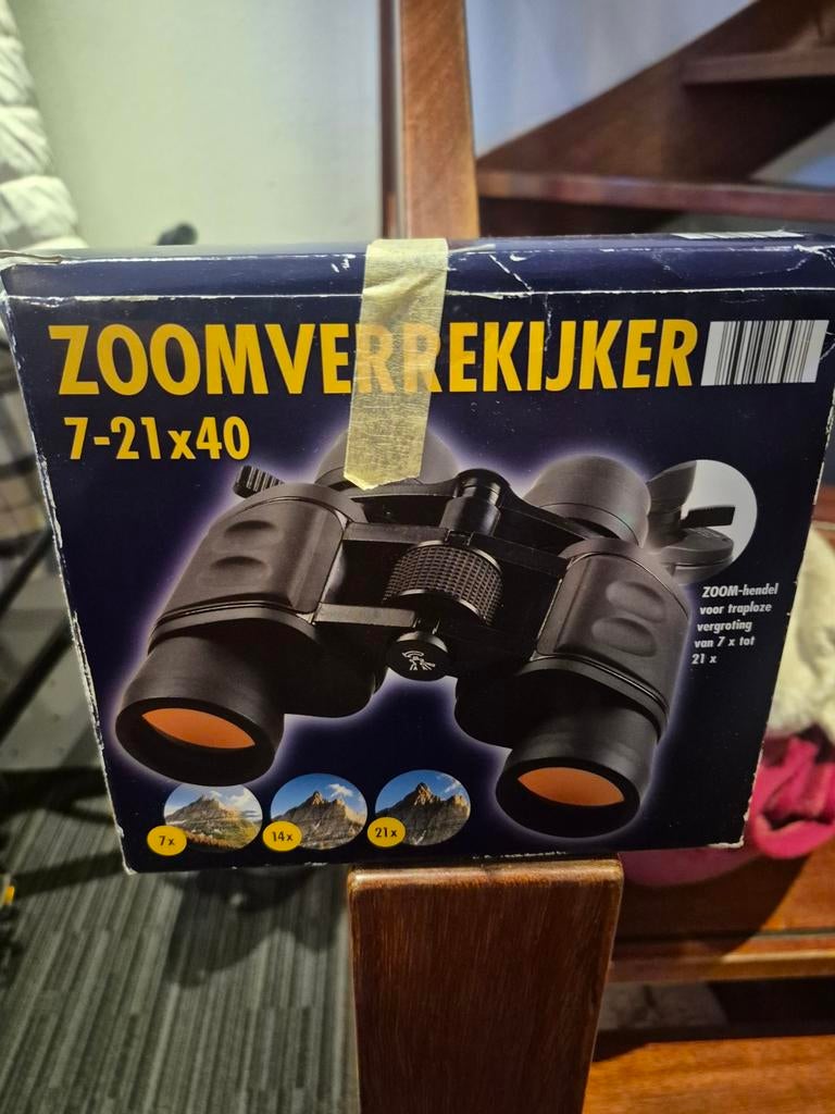 Zoomverrekijker 7-21x40, Ophalen of Verzenden, Nieuw