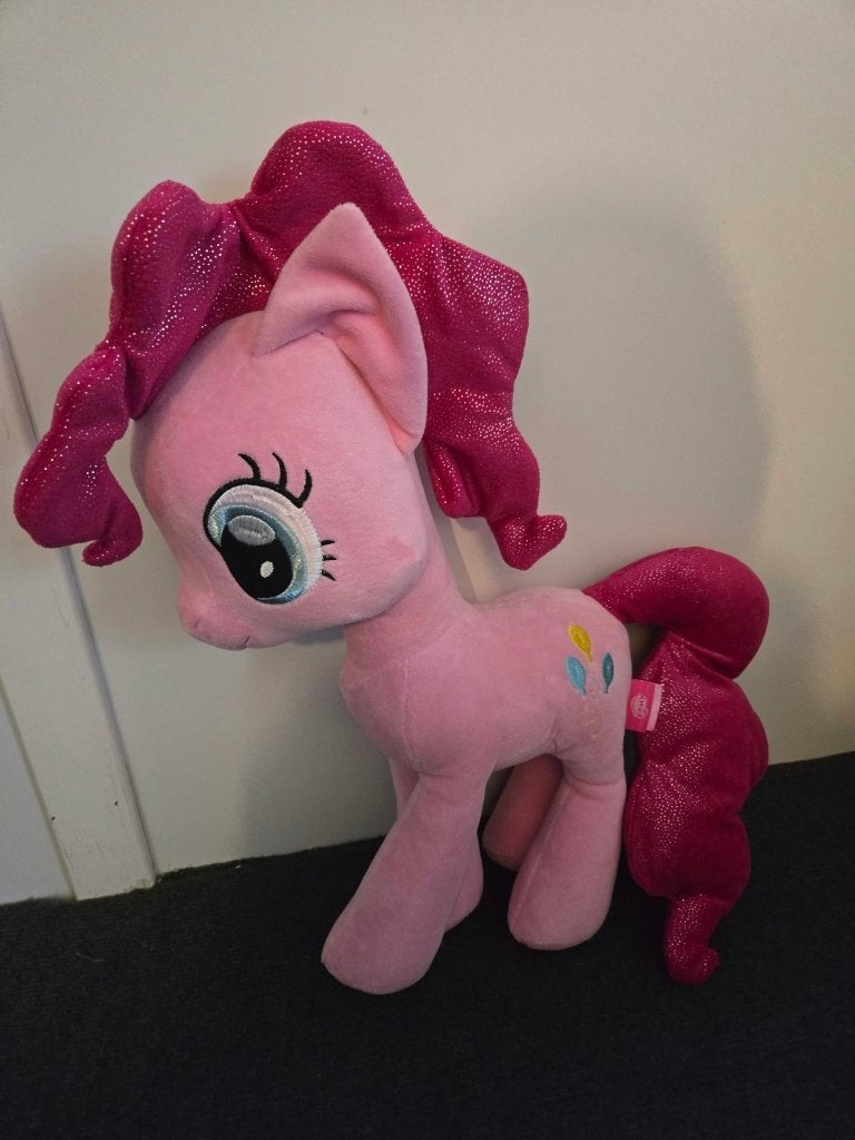 My Little Pony Pinkie Pie Knuffel, Paard, Overige merken, Overige karakters, Ophalen of Verzenden