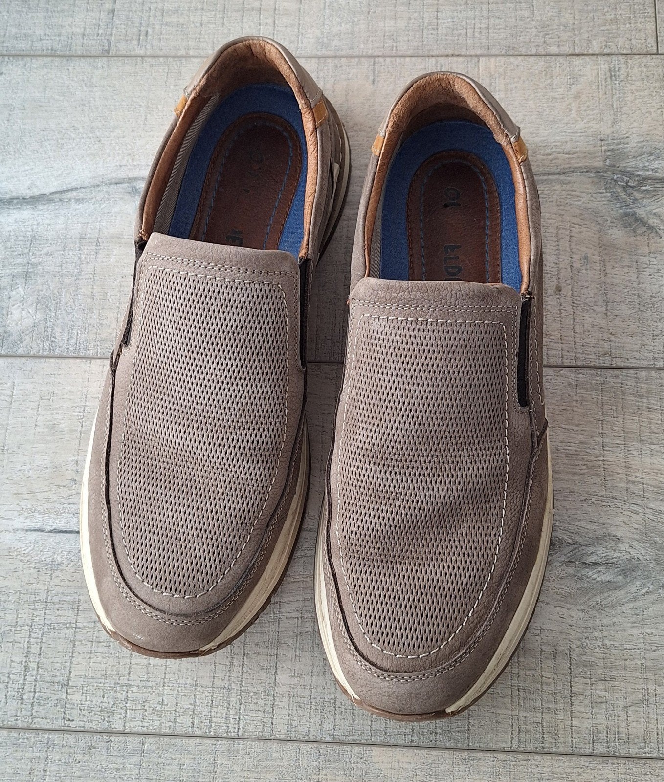 Instappers Heren Outfielders maat 43, Loafers, Bruin, Outfielders, Ophalen of Verzenden