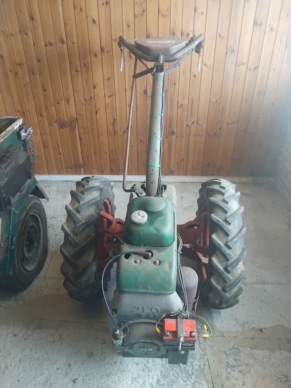 agria 1700 benzine tuintrekker, Ophalen, Benzinemotor, 1800 rpm of meer