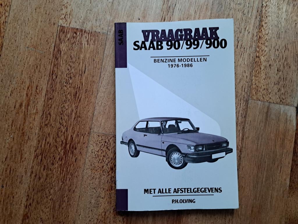 Vraagbaak Saab 90/99/900 Benzine Modellen 1976-1986, Ophalen of Verzenden, Gelezen, Overige merken, P.H. Oving