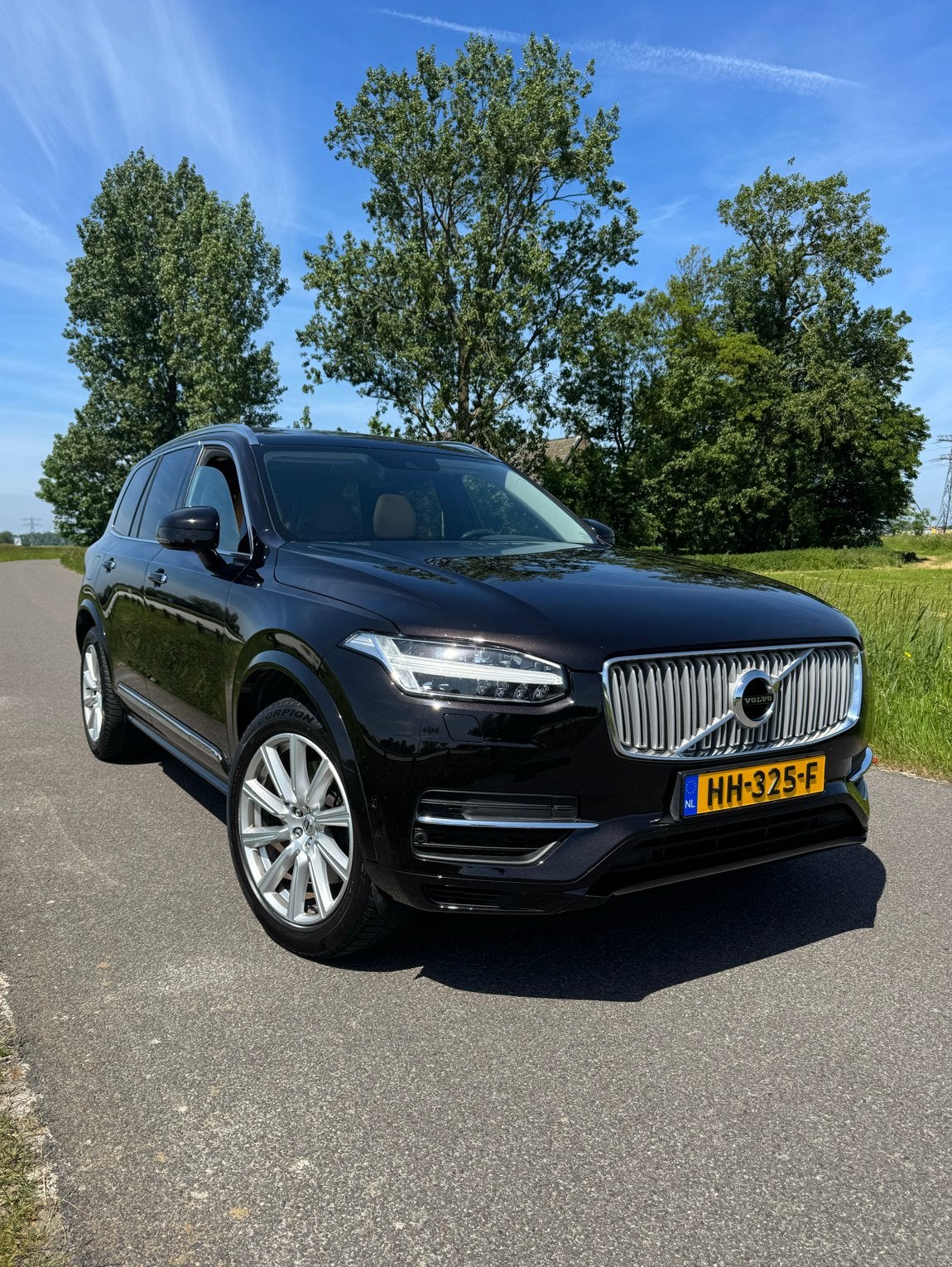 Volvo XC90 T8 Inscription | ERAD + db riem nieuw |, Auto's, Volvo, Beige, 320 pk, 7 stoelen, Vierwielaandrijving