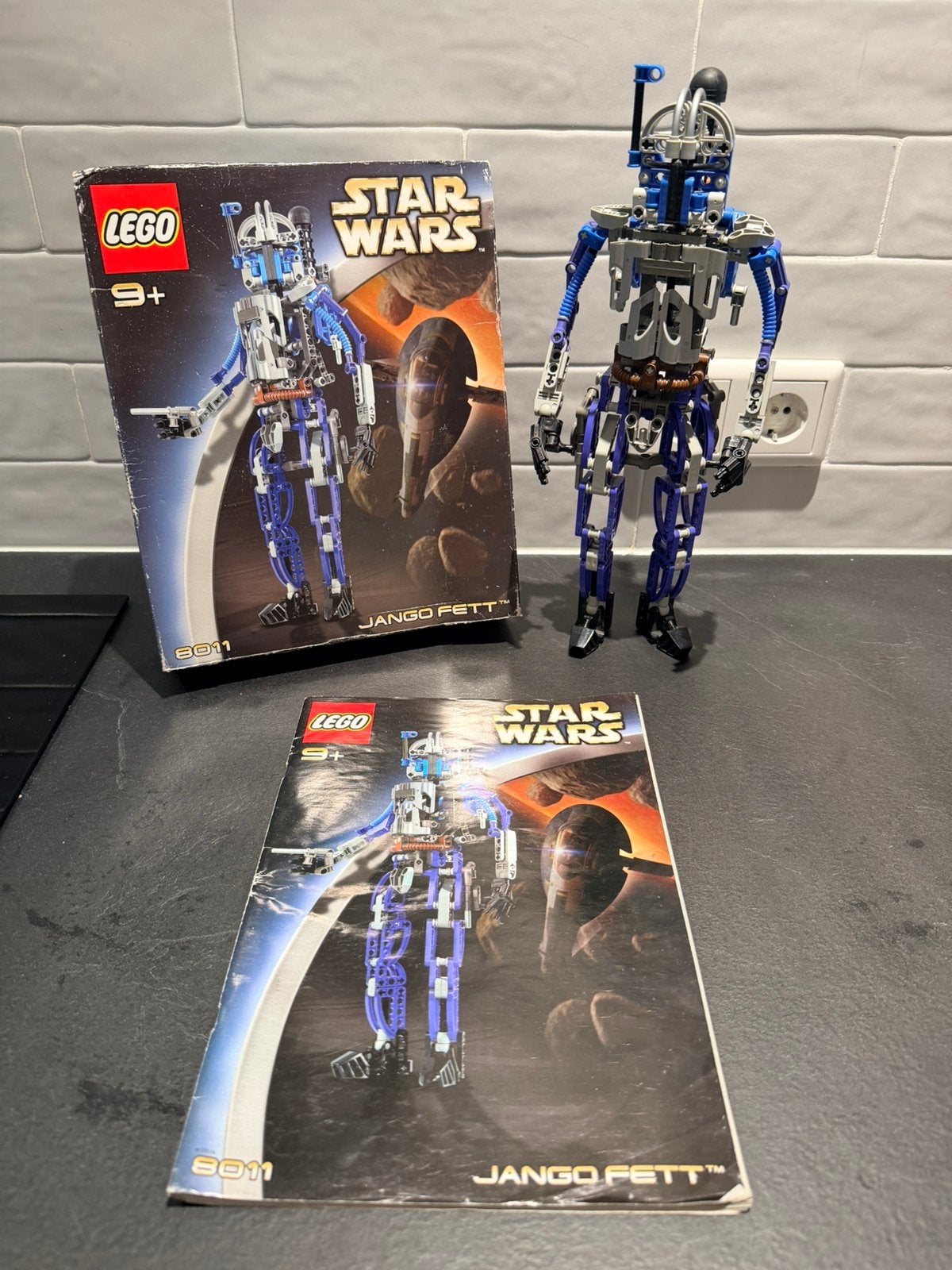 Lego 8011 - Technic / Star Wars: Jango Fett incl. doos, Compleet, Star Wars, Lego, Ophalen of Verzenden