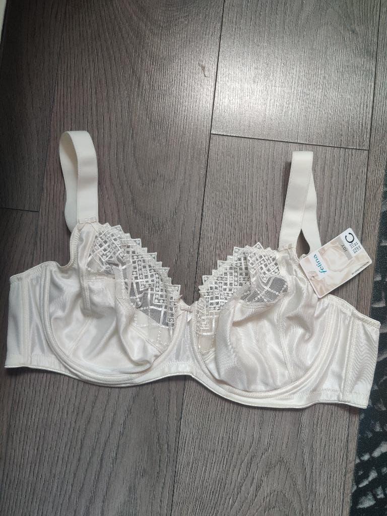 felina  ivoor kleur bh twv 85 euro maat 100 C  splinternieuw, Felina, Ophalen of Verzenden, Wit, BH