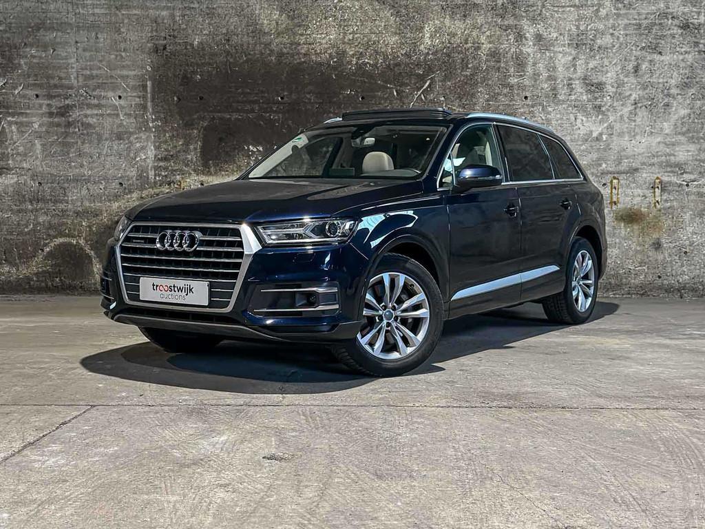 Audi Q7 3.0 TDI quattro Pro L+ 7p 272pk 2015, JB-821-S, Auto's, Automaat, Gebruikt, Euro 6, 241 €/maand