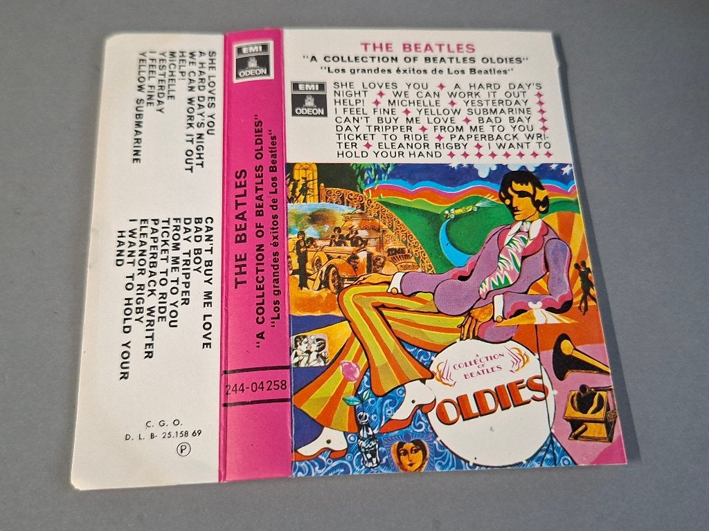 THE BEATLES - A COLLECTION OF BEATLES OLDIES (MC), 1 bandje, Ophalen of Verzenden, Zo goed als nieuw, Origineel