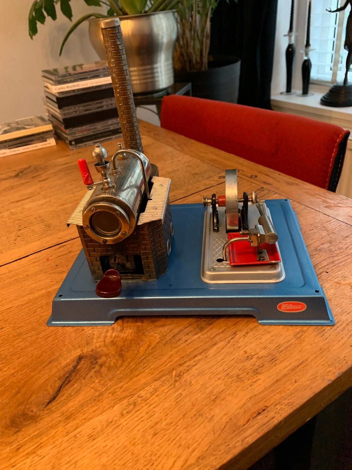 Wilesco d8 stoommachine, Ophalen of Verzenden, Zo goed als nieuw, Groter dan 1:32