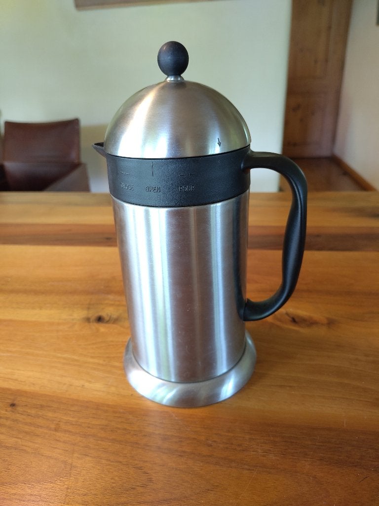 Bodum thermos-cafetière, Overige modellen, Gemalen koffie, Ophalen of Verzenden, Zo goed als nieuw