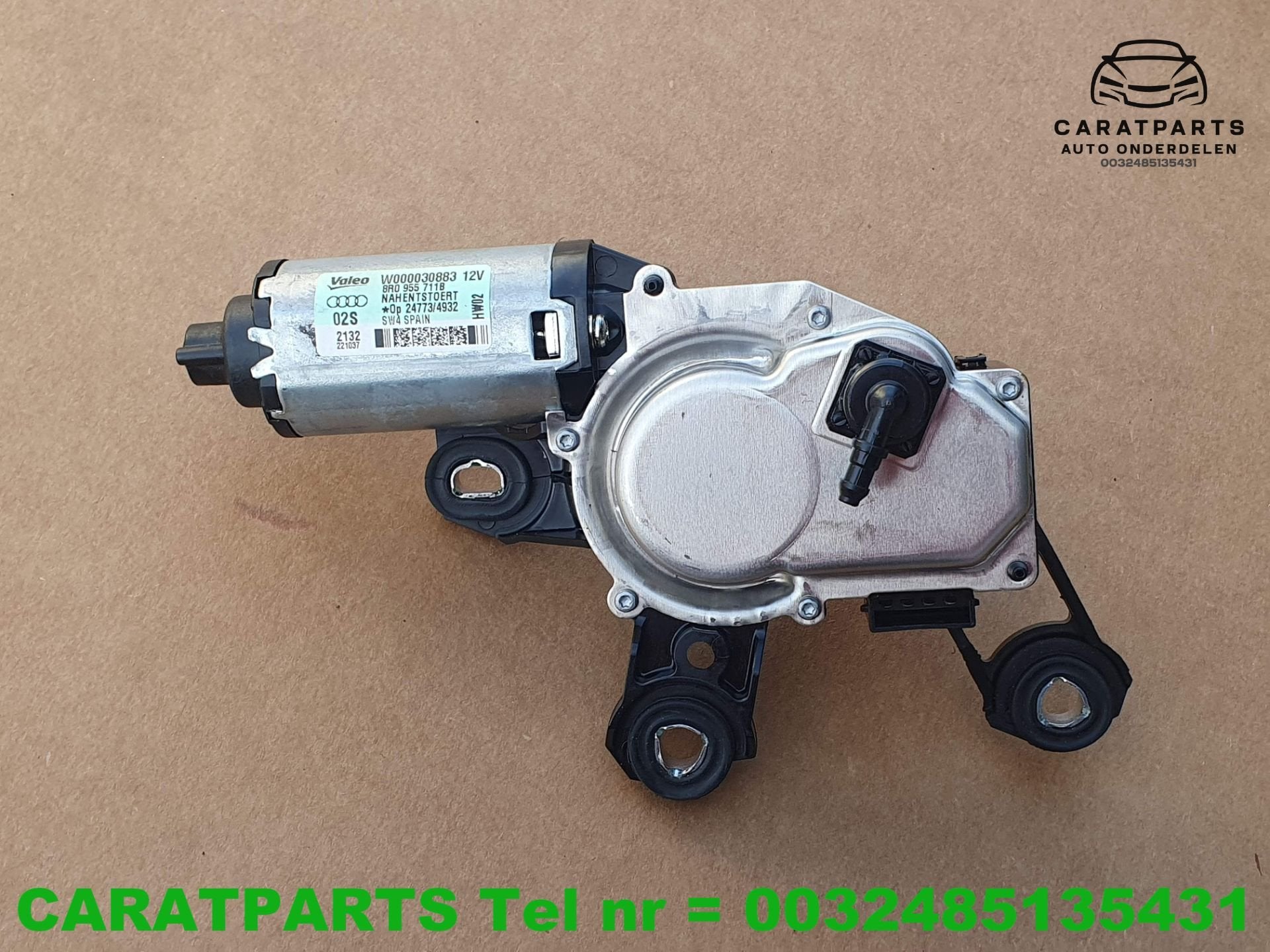 8R0955711B q5 ruitenwissermotor Q5 ruitenwissermechaniek q5, Gebruikt, AUDI AG, Auto-Union-Strasse 1
85045  Ingolstadt, DE, Kundenbetreuung@audi.de
