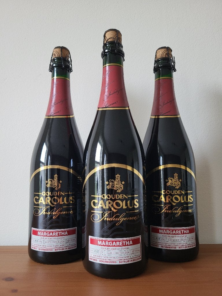 Gouden Carolus - Indulgence Margaretha 2024 - 75cl, Verzamelen, Ophalen of Verzenden, Nieuw, Flesje(s), Overige merken