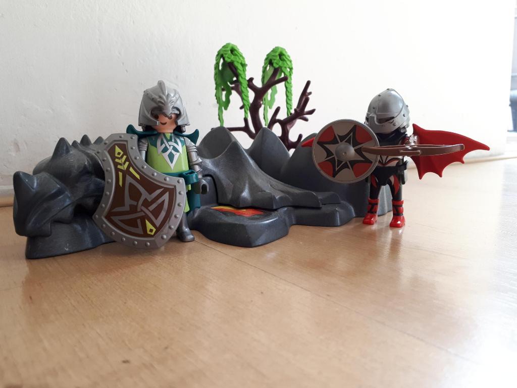 Playmobil Compactset Drakenridders - 4147, Kinderen en Baby's, Speelgoed | Playmobil, Ophalen, Zo goed als nieuw, Complete set