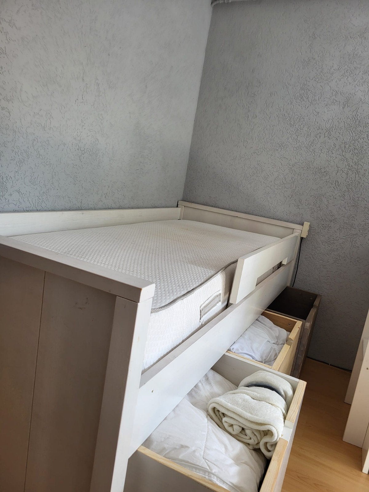halfhoog slaap met opbergruimte, Huis en Inrichting, Ophalen of Verzenden, Eenpersoons