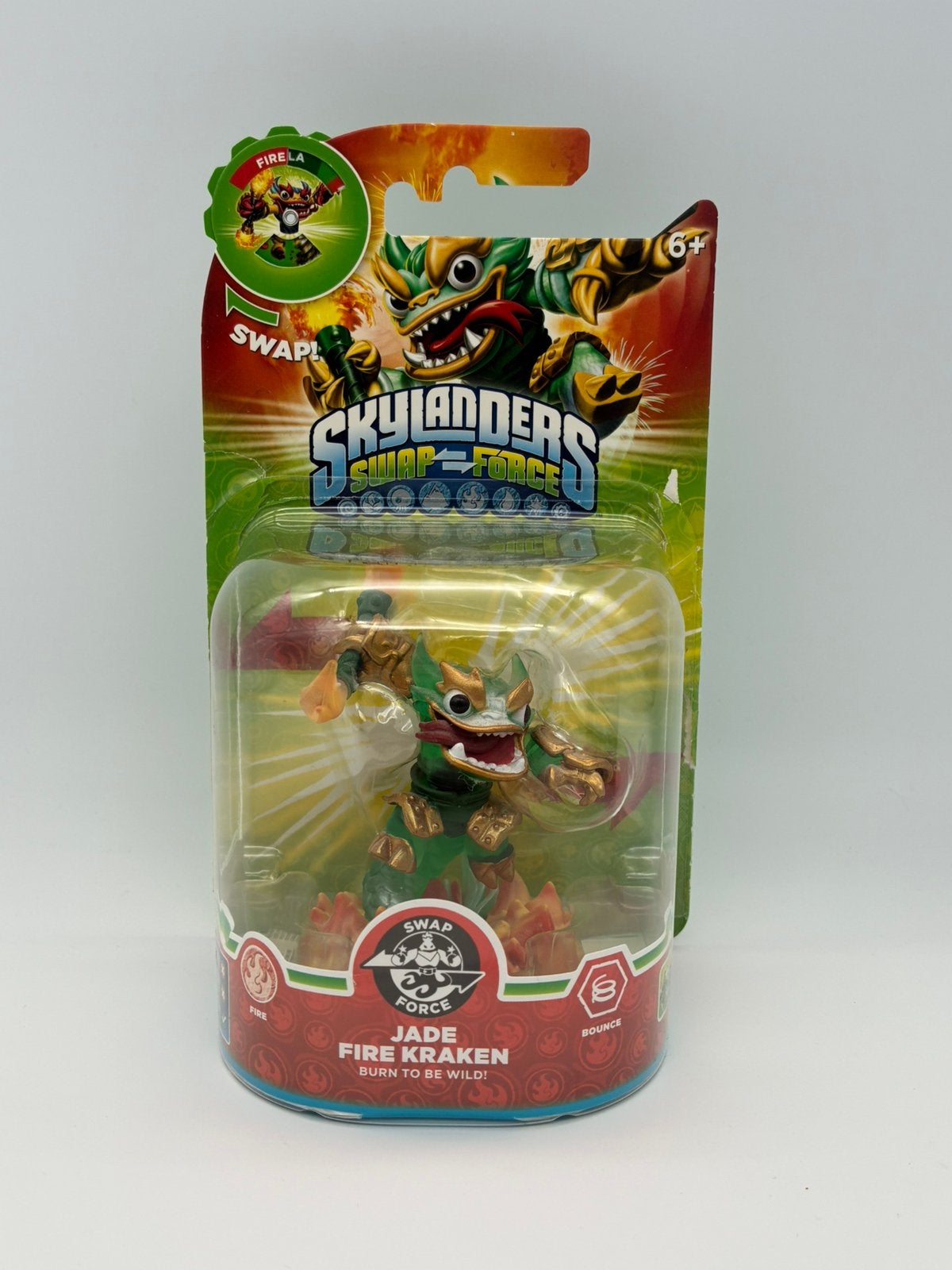 Skylanders Swap Force Jade Fire Kraken inbox, Avontuur en Actie, Niet van toepassing – tweedehands product van vóór 13-12-2024