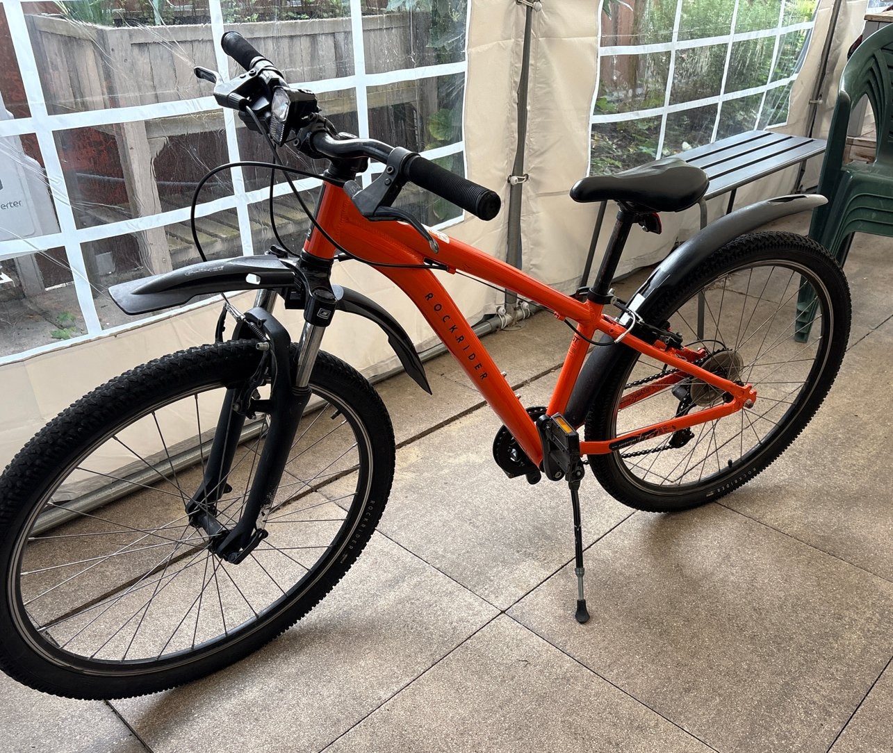 Rockrider ST 500 Mountainbike - 26 inch- Oranje, Fietsen en Brommers, Gebruikt, Hardtail, 49 tot 53 cm, Ophalen