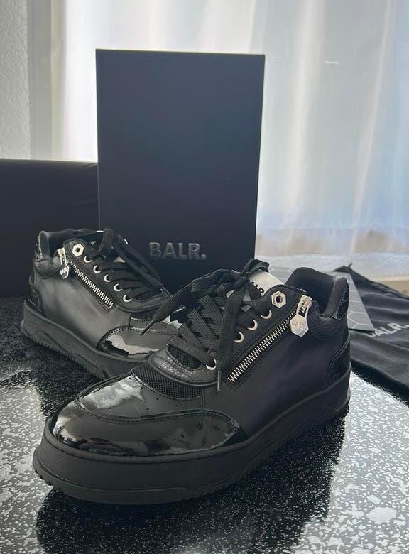 BALR schoenen zwart maat 43 met rits en doos, Wit, Ophalen of Verzenden, Sneakers of Gympen, Zo goed als nieuw