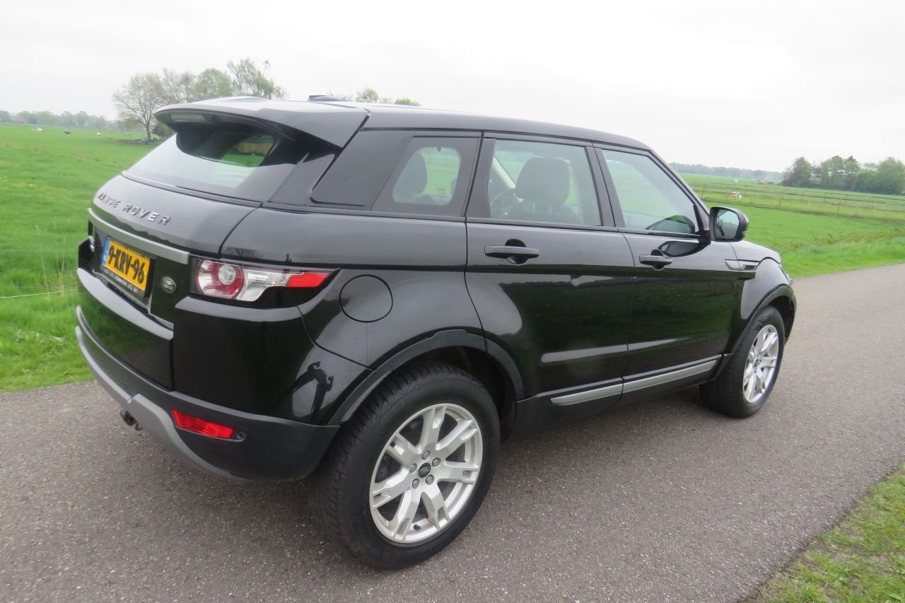 Land Rover Range Rover Evoque 2.2e D4 150pk Evoque Leer Navi, Auto diversen, Schadeauto's, Land Rover, Zwart, SUV of Terreinwagen