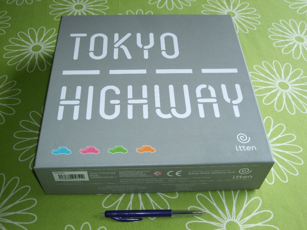 Tokyo Highway - Bouw je eigen weg - Duitstalige spelregels, Een of twee spelers, Ophalen of Verzenden, Zo goed als nieuw