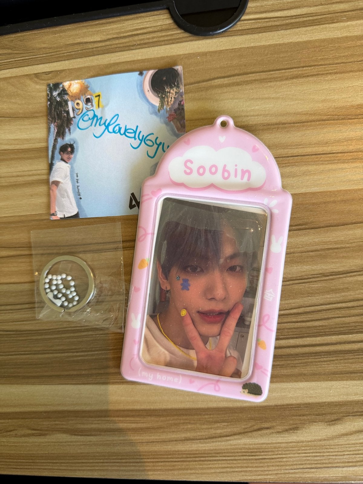 Soobin Photocardhouder K-Pop TXT Merch, Ophalen of Verzenden, Zo goed als nieuw
