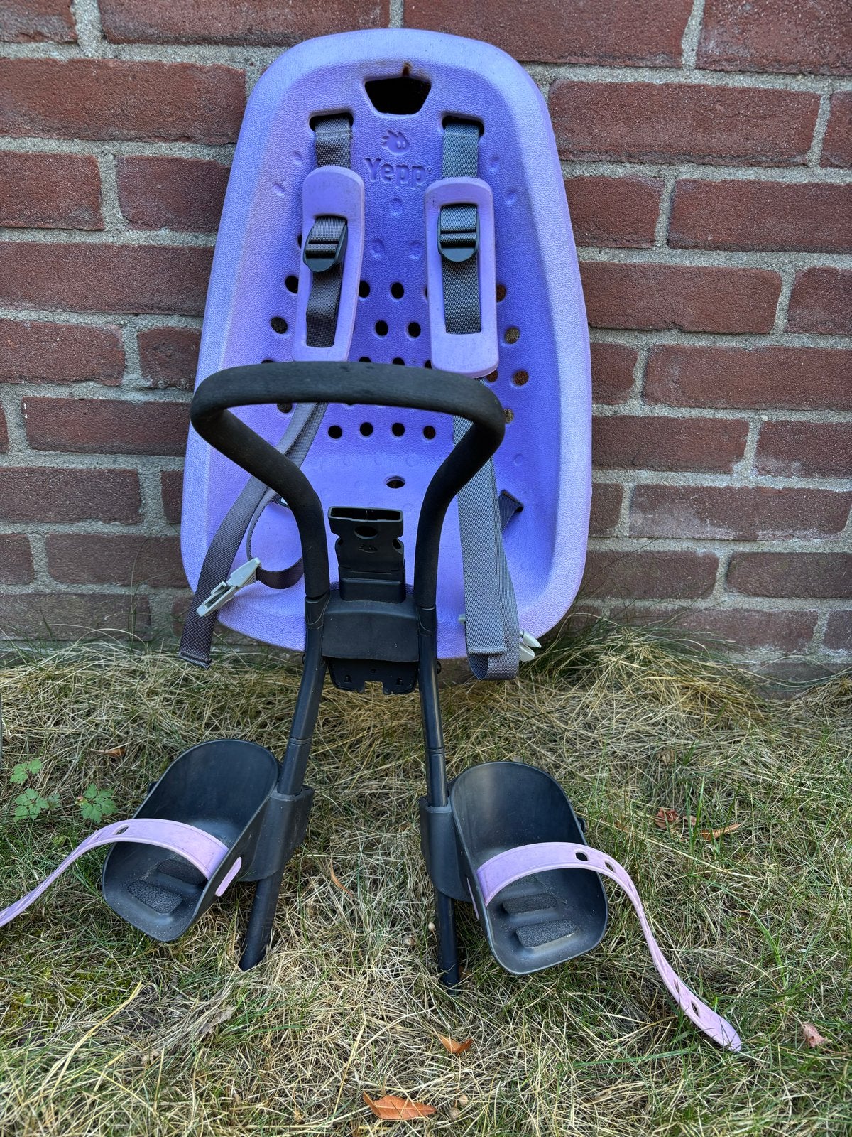 Yepp voorzitje met scherm en bevestiging, Ophalen, Voorzitje, 0 t/m 13 kg, Gebruikt