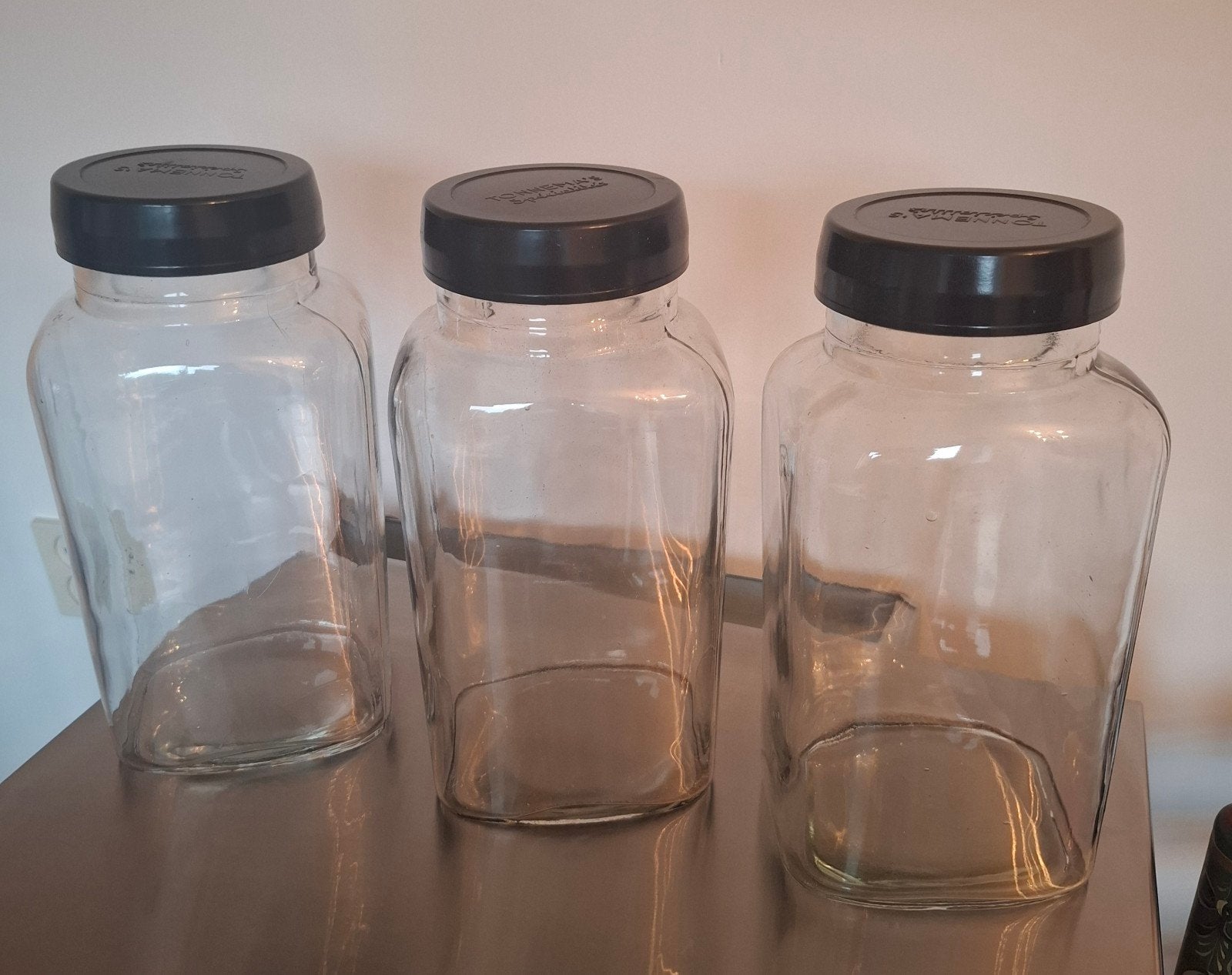 3 Prachtige Tonnema's Potten voor 34,50, Ophalen of Verzenden, Zo goed als nieuw, Overige materialen, Pot, Bus of Blik