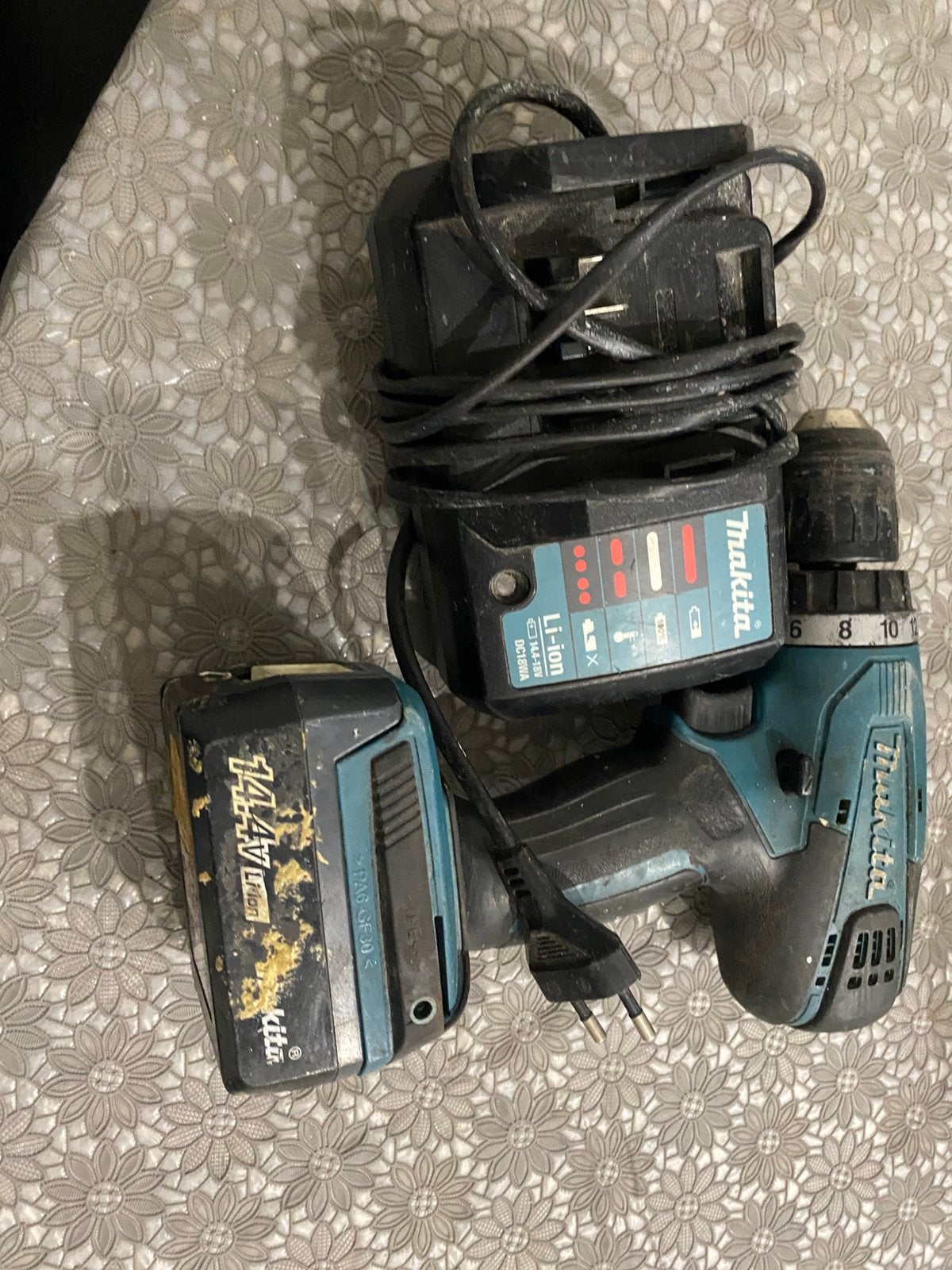 schroeftol makita 14.4, Ophalen of Verzenden, Minder dan 400 watt, Boor- en Schroefmachine