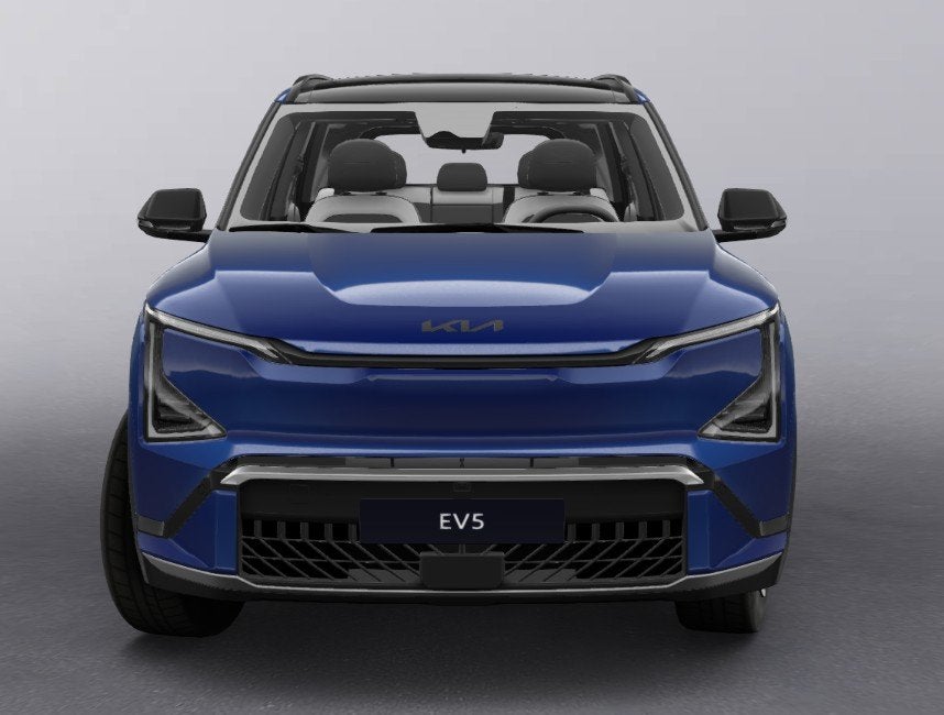 Kia EV5 GT-Line Business Edition 81.4 kWh *VERWACHT* Onderwe, Auto's, Kia, Lichtsensor, Blauw, Nieuw, SUV of Terreinwagen