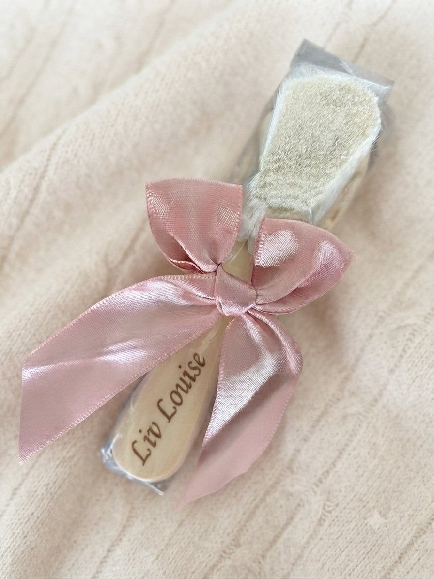 Gepersonaliseerde baby houten haarborstel, Ophalen of Verzenden, Nieuw