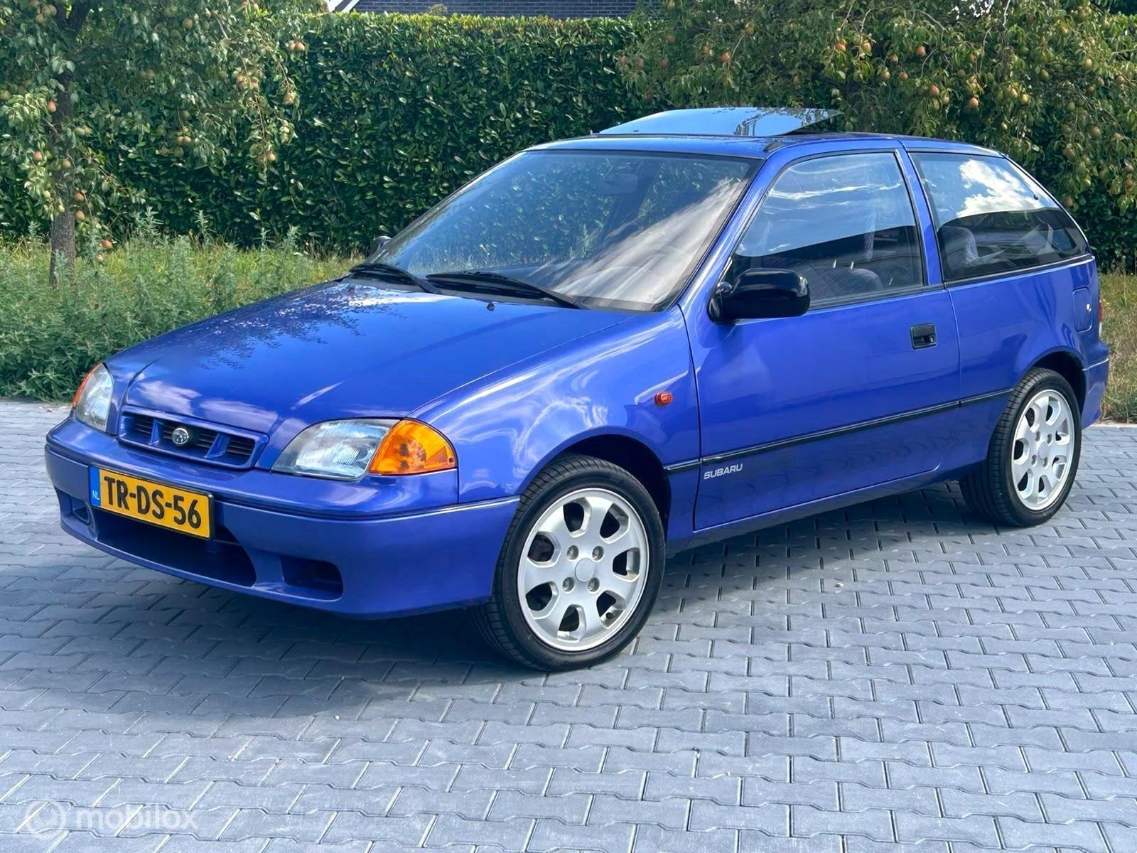 Subaru Justy 1.3 GX AWD org NL, zeer netjes, 2e eigenaar, Auto's, Subaru, Euro 2, Justy, Alarm, Gebruikt