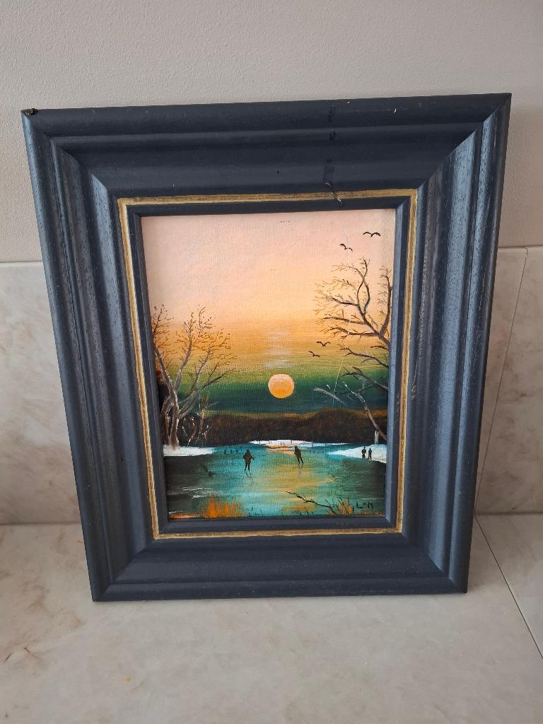 schilderij, Ophalen