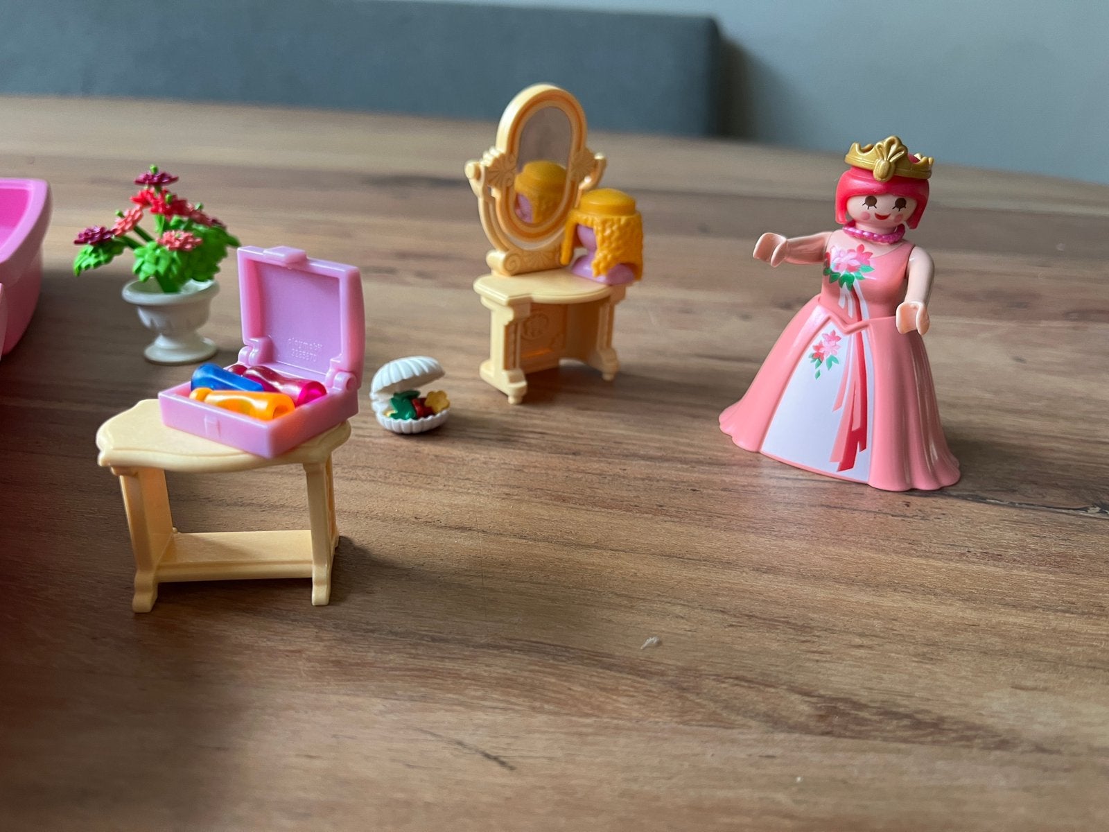 Playmobil prinsessen-set met koffertje, Ophalen of Verzenden, Zo goed als nieuw, Complete set