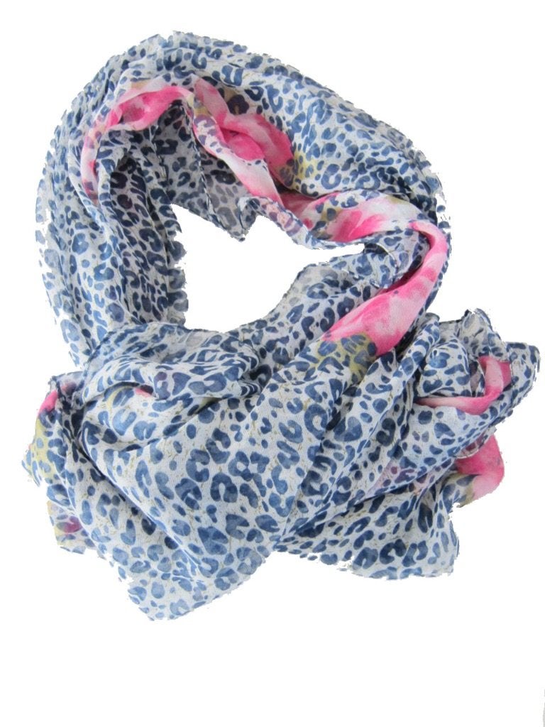 Shawl grijs met roze sjaal dames, Maat 46/48 (XL) of groter, Zo goed als nieuw, Schipluidenlaan 20 5035KJ Tilburg, Merkfreak