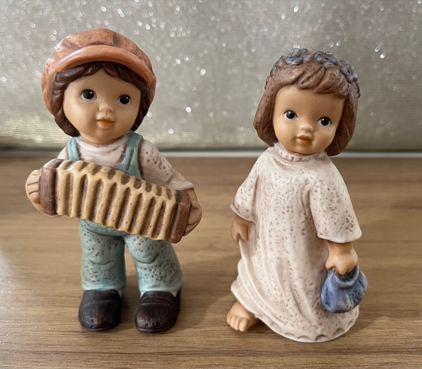 Nina & Marco Limpke Goebel Beeldjes: jongen meisje, Verzamelen, Ophalen of Verzenden, Zo goed als nieuw