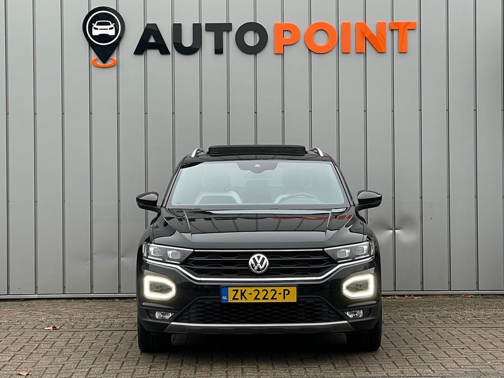 Volkswagen T-Roc 2.0 TSI 4Motion DSG|PANO|TREKHAAK|CAMERA|BE, Auto's, Volkswagen, Automaat, Gebruikt, 1984 cc, Zwart