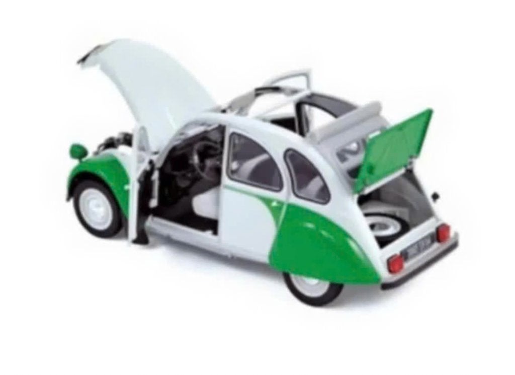 CITROEN 2CV DOLLY 1985 Groen & Wit 1/18 NOREV Ref. 181512, Verzenden, Nieuw, Auto, Norev