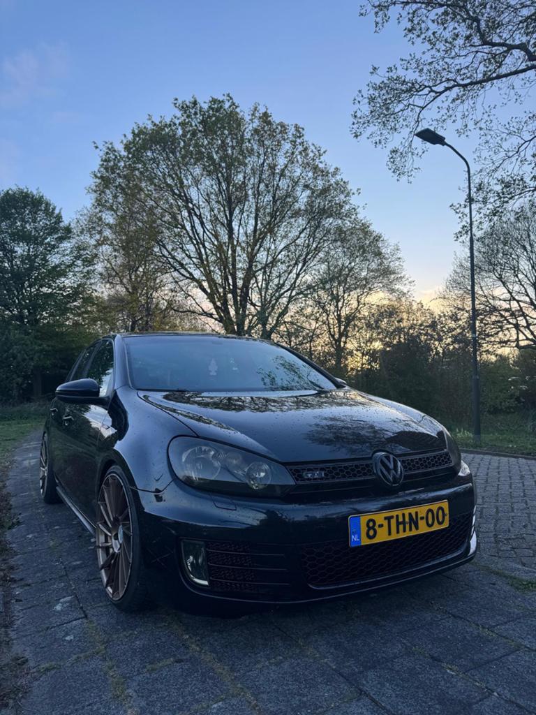 Volkswagen Golf 2.0 GTI 155KW DSG 2009 Zwart, Auto's, 4 cilinders, Zwart, 14 km/l, Bedrijf
