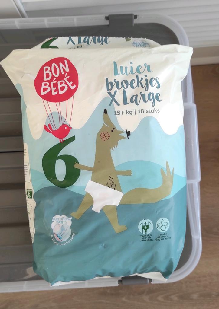 Luiers luierbroekjes maat 6 XL (15+ kg), 14 stuks, Ophalen of Verzenden, Nieuw