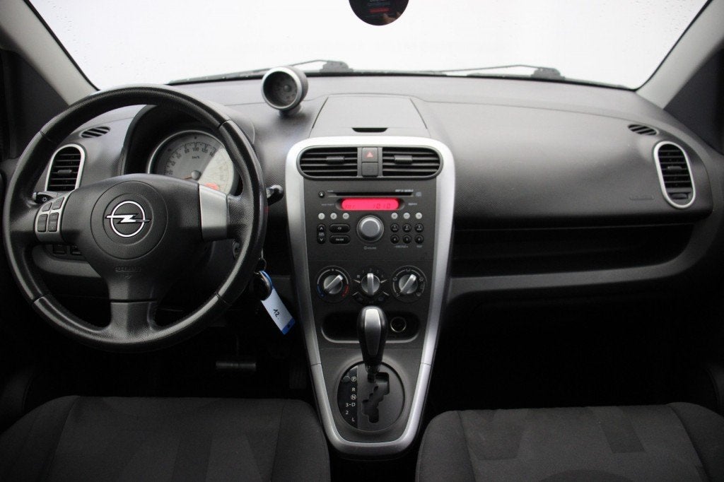 Opel AGILA 1.2 Enjoy 5 Deurs Automaat - Airco, Lichtmetalen, Auto's, Automaat, Elektrische ramen, 86 pk, 4 cilinders