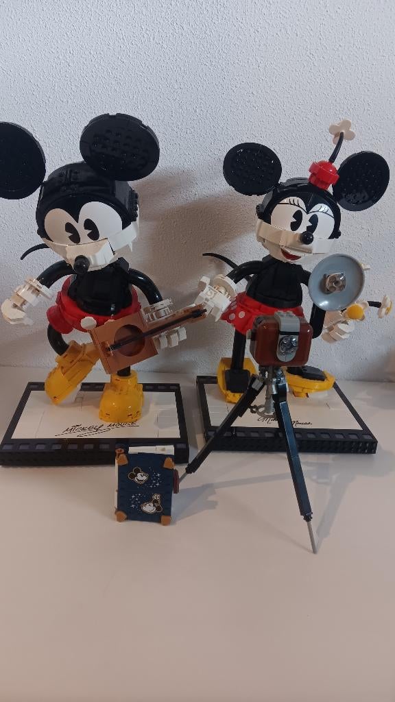 Legoset 43179 Mickey & Minnie, Ophalen of Verzenden, Zo goed als nieuw, Complete set, Lego