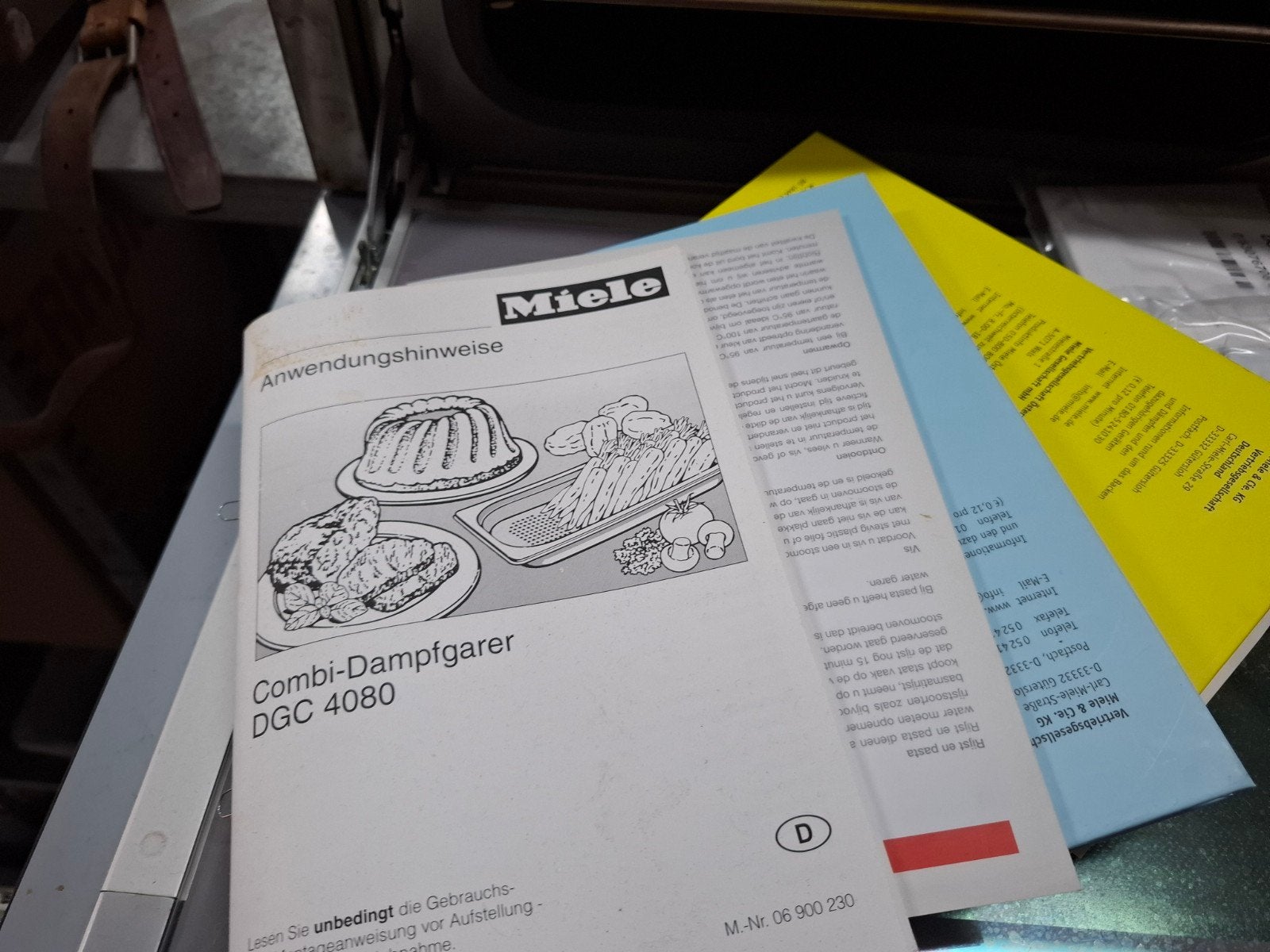 Miele DGC 4080 EDST/D Combi-stoomoven - Inbouw, Ophalen, 45 tot 50 cm, 60 cm of meer, Inbouw