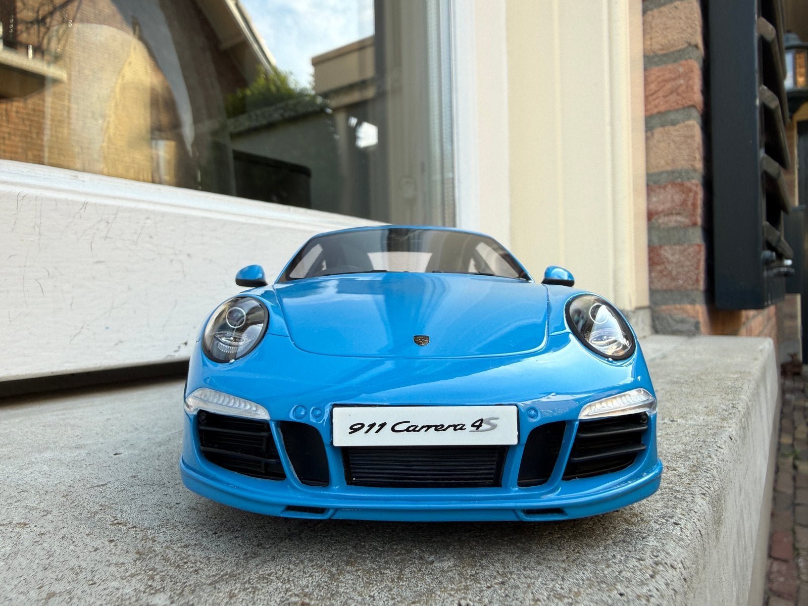1:18 Porsche 911 991 Carrera 4S blauw GT Spirit GT085, Overige merken, Info@gts-models.com, 2, rue de l'écusson, Zone commerciale Oxygène Sud, Josselin, 56120, FR