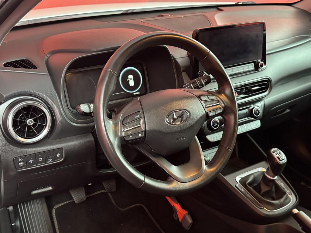 Hyundai KONA 1.0 T-GDI Fashion | Achteruitrijcamera | Apple, Auto's, Voorwielaandrijving, Stof, Gebruikt, Wit