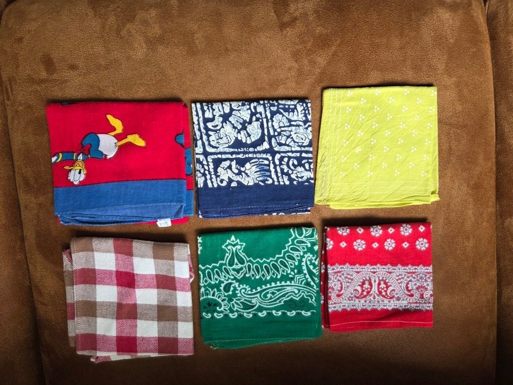 hoofddoek sjaaltjes bandana kinderen, Kinderen en Baby's, Kindermode-accessoires, Ophalen of Verzenden, Gebruikt
