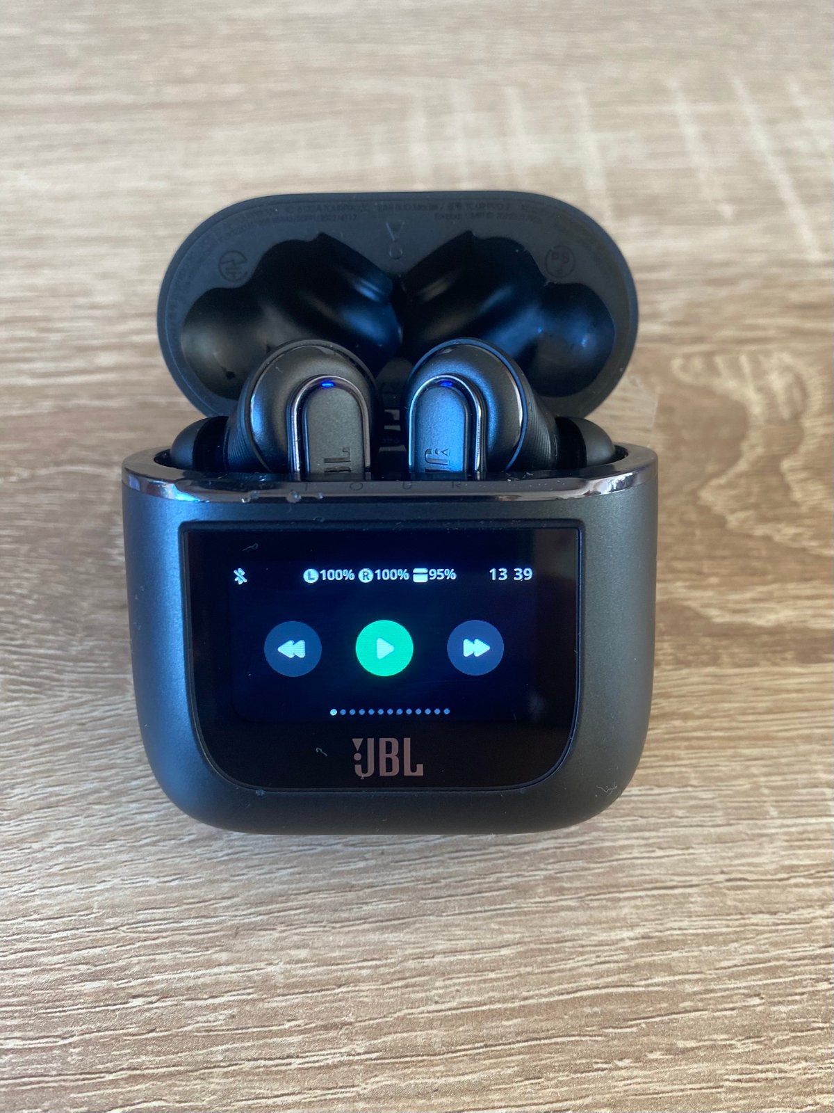 JBL tour pro 2, Zwart, In gehoorgang (in-ear), Bluetooth, Ophalen of Verzenden